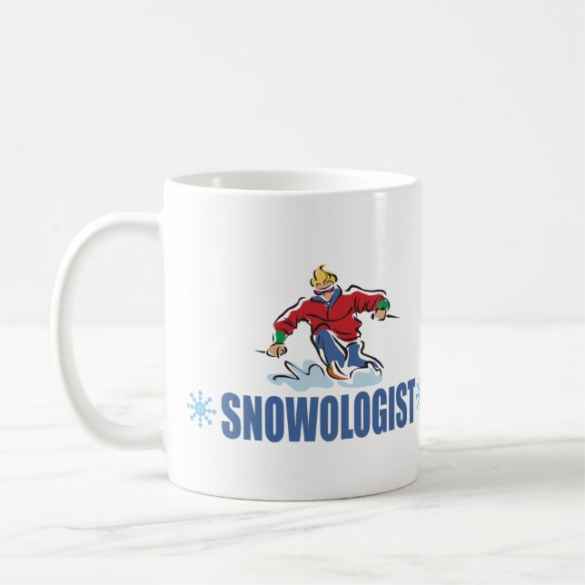 Schneeschuhwandern Kaffeetasse (Links)