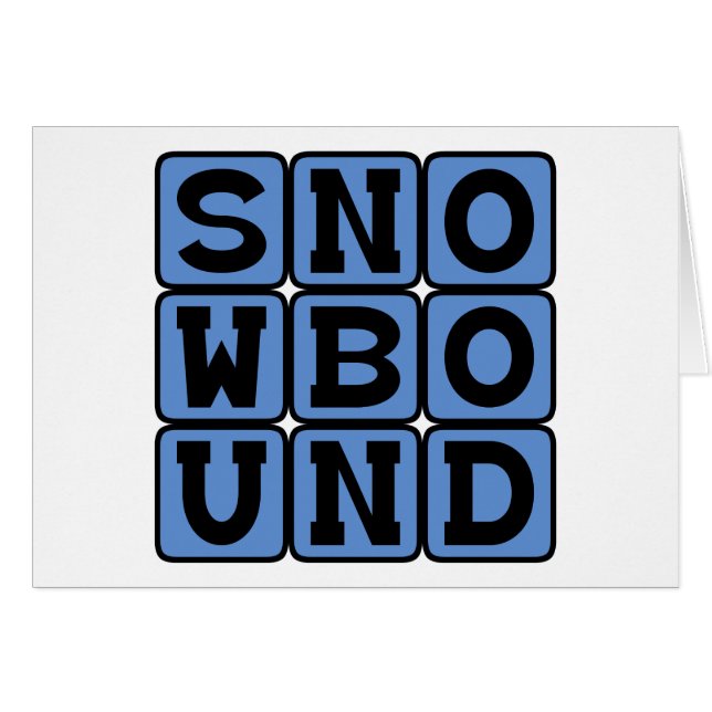 Schneesicher, nach Schnee geheilt (Vorderseite (Horizontal))