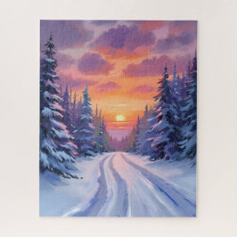 Schneesonntag | Winterliche Berglandschaft