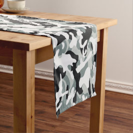 Schneestaub Kurzer Tischläufer