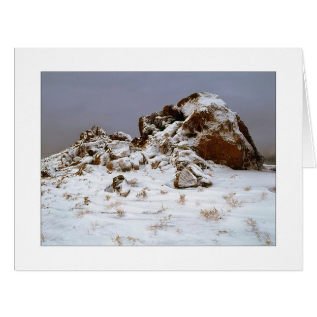 "Schneesteine" (Vorderseite (Horizontal))