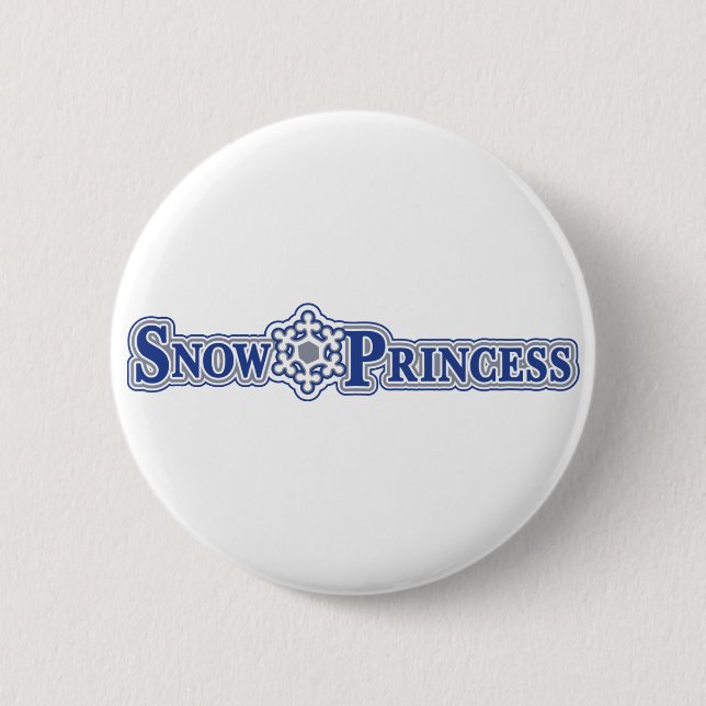Schneestrahllicht Button (Vorderseite)