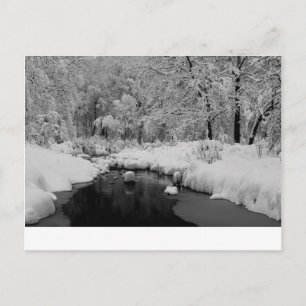 Schneestrom Postkarte
