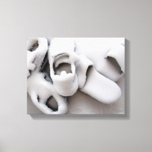 Schneesturm, Boston, Druck der Leinwand-11x14 Leinwanddruck