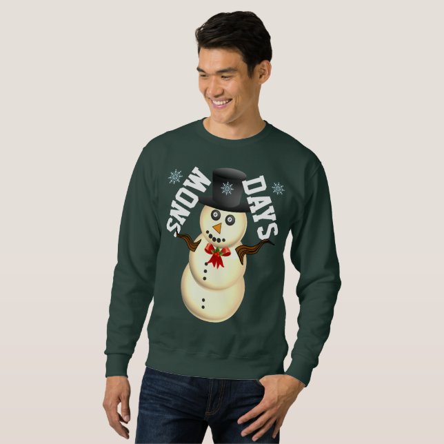 Schneetage Sweatshirt (Vorne ganz)