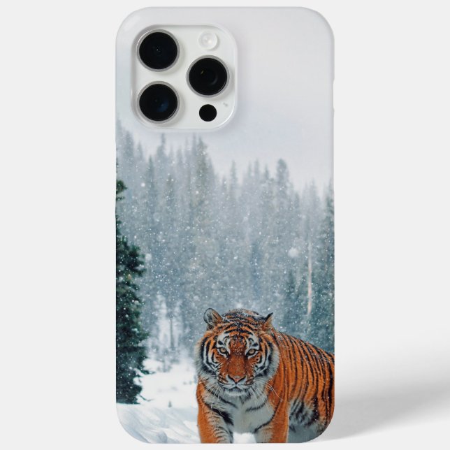 Schneetiger Case-Mate iPhone Hülle (Rückseite)