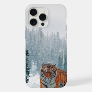 Schneetiger iPhone 15 Pro Max Hülle