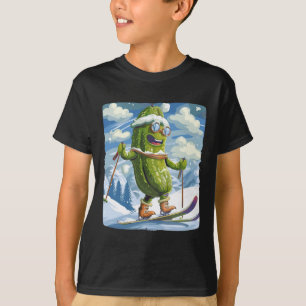 Schneeurlaub mit Langlaufen für Pickl T-Shirt