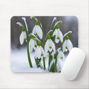 Schneeverfahren im Schnee Mousepad