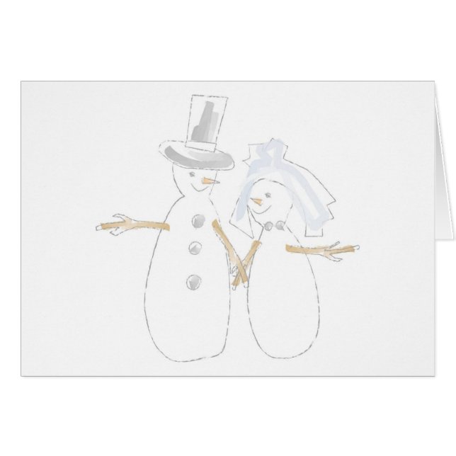 Schneevölker Braut und Bräuche (Vorderseite (Horizontal))