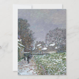 Schneeweg in Argenteuil