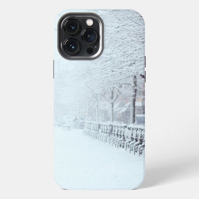 Schneeweg iPhone 13 Pro Max Hülle (Rückseite)