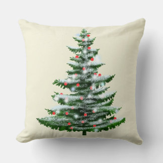 Schneeweihnachtsbaum-Kissen Kissen