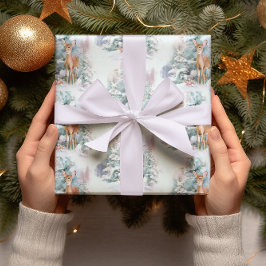 Schneeweihnachtsgebäck Geschenkpapier