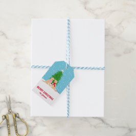 Schneeweihnachtshunde Personalisierte Geschenketik Geschenkanhänger