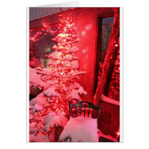 Schneeweihnachtsleuchten