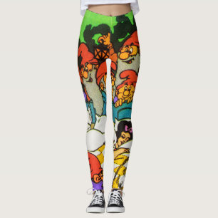 Schneeweiß, sieben Zwerge, Paraguay Briefmarke. Leggings
