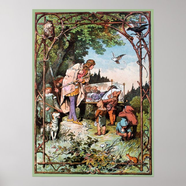 Schneeweiß und die sieben Zwerge Poster (Vorne)