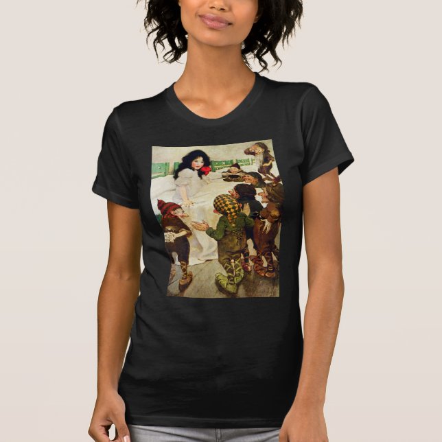 Schneeweiß und die sieben Zwerge T-Shirt (Vorderseite)