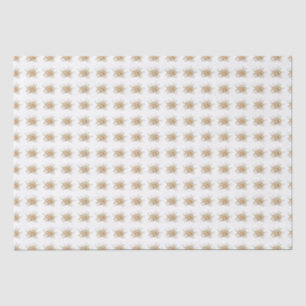 Schneeweiße Edelweiss Weihnachten Seidenpapier