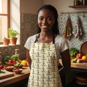 Schneeweiße Schürze