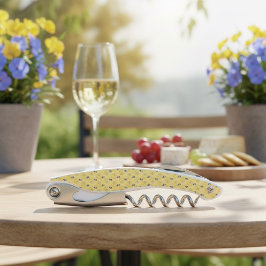 Schneeweißer Korkenzieher