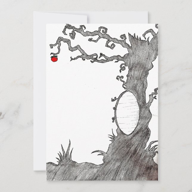 Schneeweißer Zauberbaum (Vorderseite)