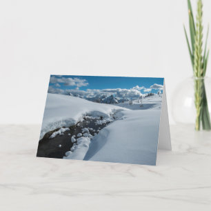 Schneewinterbach Feiertagskarte
