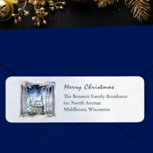 Schneewinterfest Feiertage Akzente Weihnachtsrückk