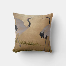 Schneewittchen auf Glimmering Gold Chinoiserie Kissen