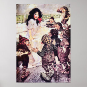 Schneewittchen und das Sieben Zwerge Poster