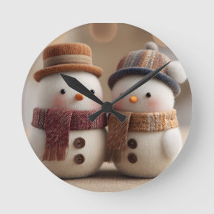Schneewittchen Verzaubertes Märchendesign – Magisc Runde Wanduhr
