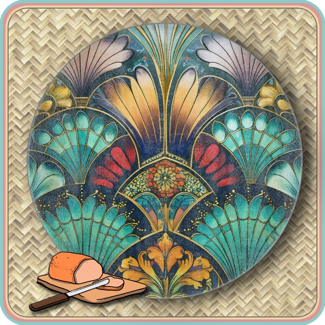 SCHNEIDBRETT - Art Deco #1 Schneidebrett (Von Creator hochgeladen)