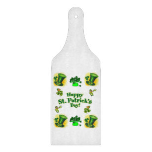 Schneidbrett aus Glas Frohen St. Patrick's Day Schneidebrett