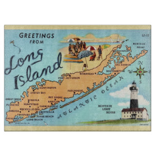 Schneidbrett Long Island NY 15x11 Schneidebrett