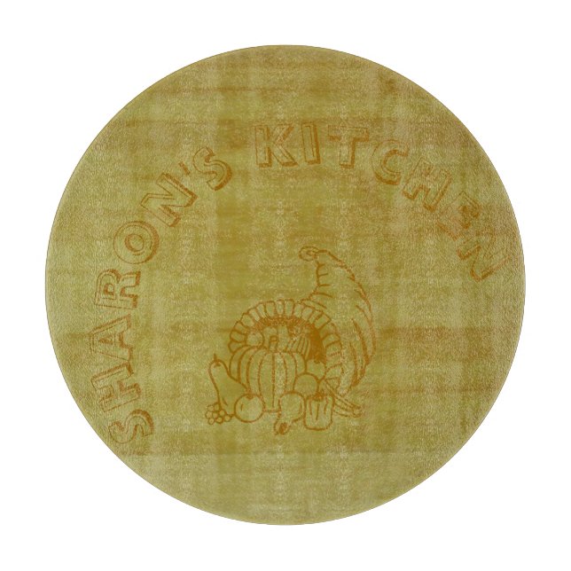 Schneidebrett - Bamboo mit Cornucopia (Vorderseite)