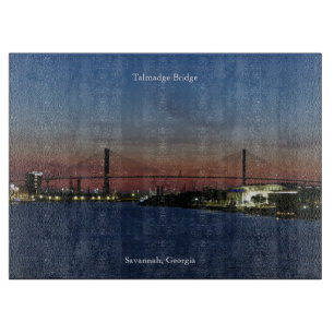 Schneidebrett der Talmadge Bridge