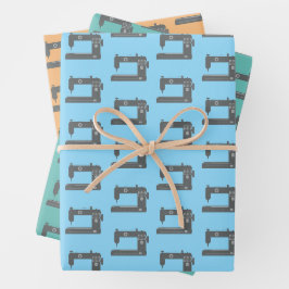 Schneidemaschine Elegant Orange Blue Green Geschenkpapier Set