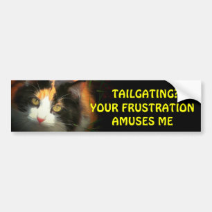 Schneiden? Ihre Frustration verwundert My Calico Autoaufkleber