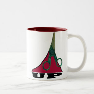 schneiden OBEN Zweifarbige Tasse