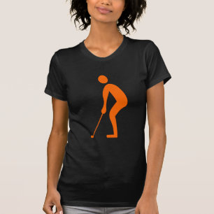 Schneiden - Orange T-Shirt