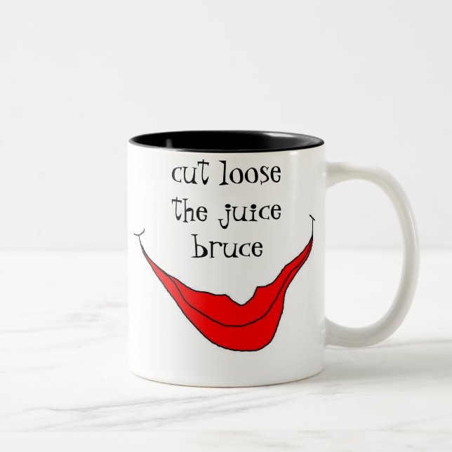 schneiden Sie lose die Saft Bruce-Kaffee-Tasse Zweifarbige Tasse (Rechts)