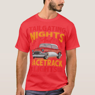 Schneiden von Nächten und Wetterlichter - Rennen - T-Shirt