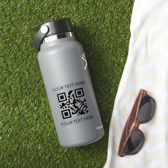 Schneiden von Vinyl durch benutzerdefinierten Text Aufkleber (HydroFlask Insitu)