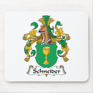 Schneider-Familienwappen Mousepad