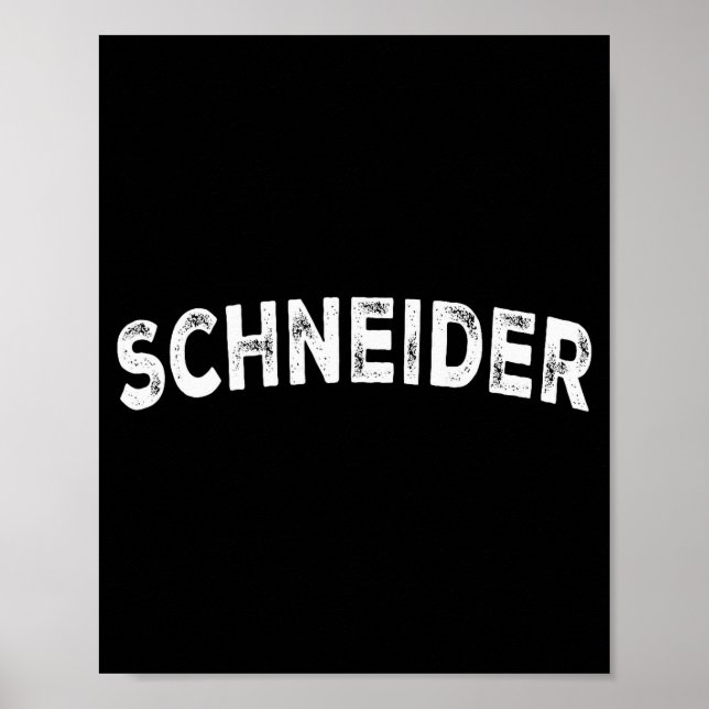 Schneider  poster (Vorne)