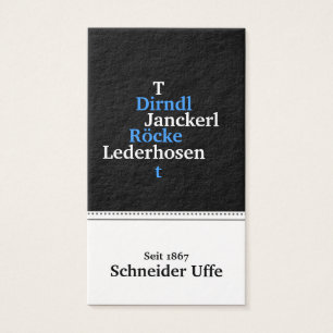 Schneider Visitenkarten