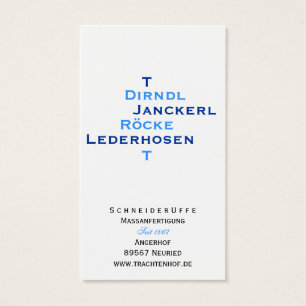 Schneider Visitenkarten