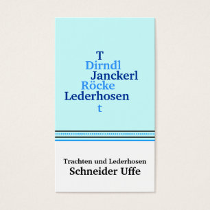 Schneider Visitenkarten