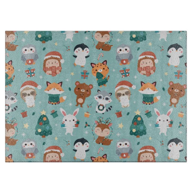 Schneiderausschuss für schöne Tiere Schneidebrett (Vorderseite)